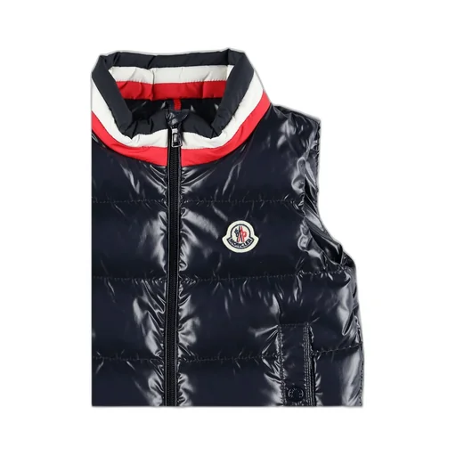 Moncler Enfant Merab Logo Patch Padded Vest