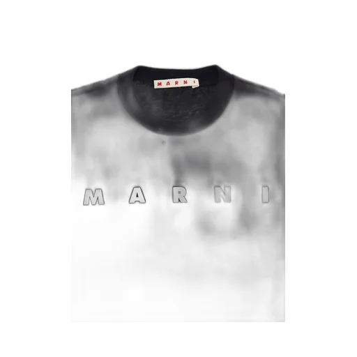 Marni Kids Logo-Printed Crewneck T-Shirt