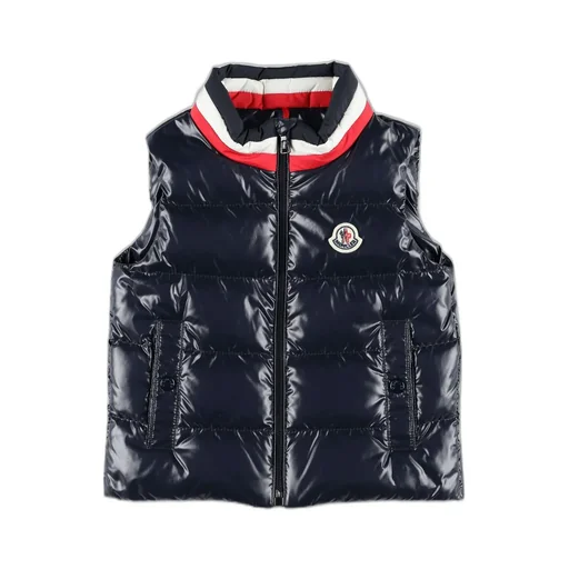 Moncler Enfant Merab Logo Patch Padded Vest