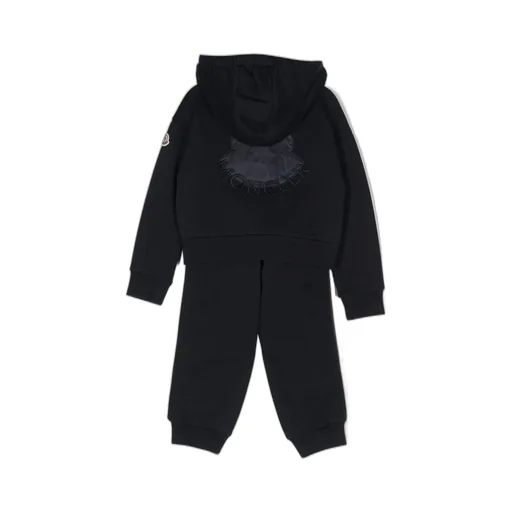 Moncler Enfant Logo Patch Zip-Up Tracksuit
