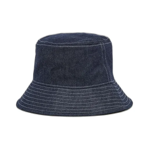 Marni Kids Logo Embroidered Denim Bucket Hat