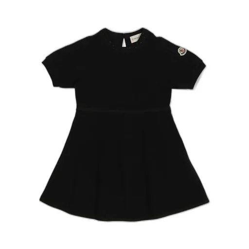 Moncler Enfant Embellished Piquet Polo Dress