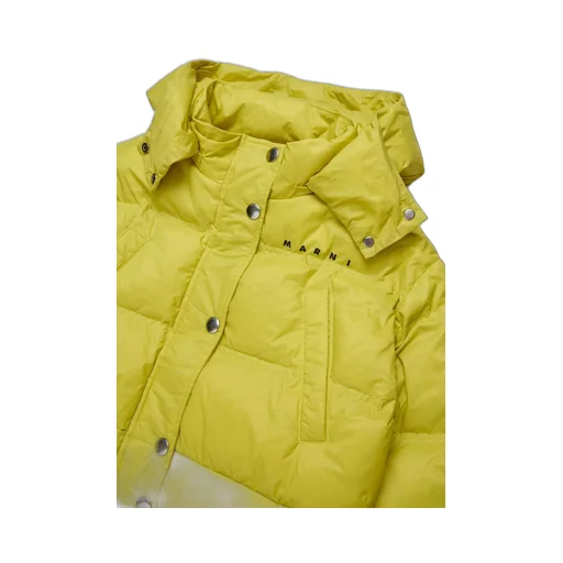 Marni Kids Logo-Print Hooded Jacket