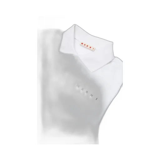 Marni Kids Logo Printed Short-Sleeved Polo Shirt
