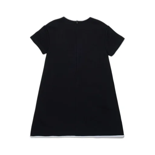 Marni Kids Logo Detailed Short-Sleeved Dress