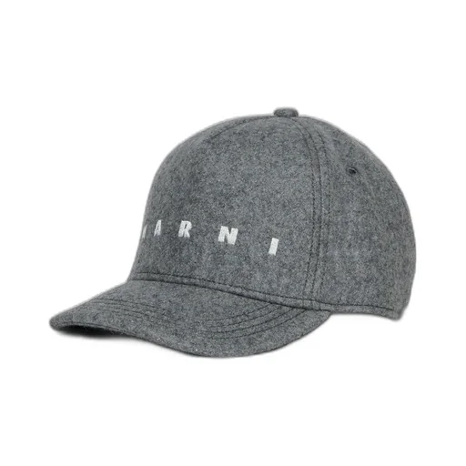 Marni Kids Logo Embroidered Baseball Cap