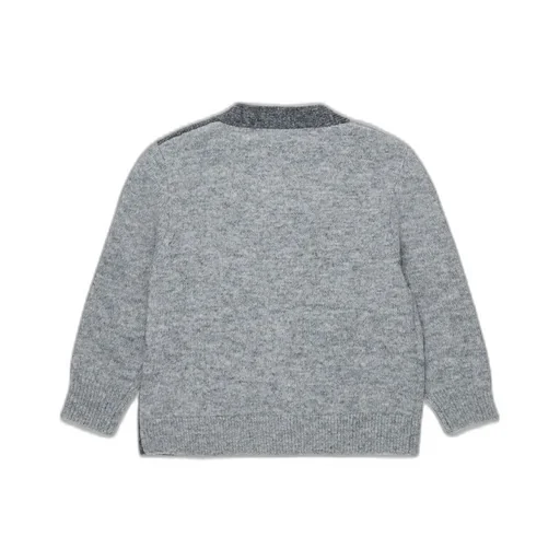 Marni Kids Two-Tone Knitted Cardigan