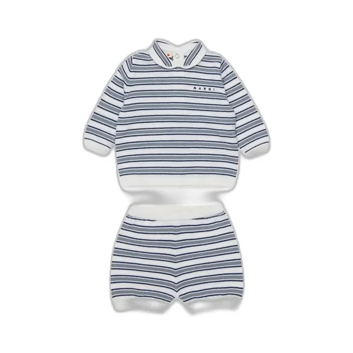 Marni Kids Striped Tracksuit Set