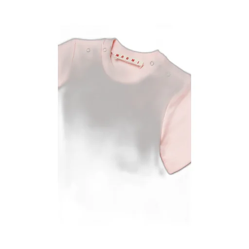 Marni Kids Logo Printed Short-Sleeved Dress