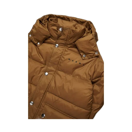 Marni Kids Logo-Print Hooded Jacket