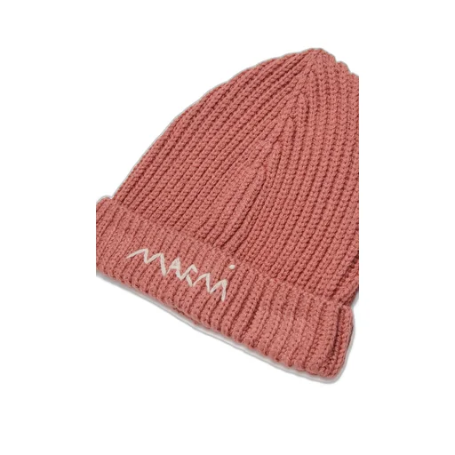 Marni Kids Logo Embroidered Knitted Beanie