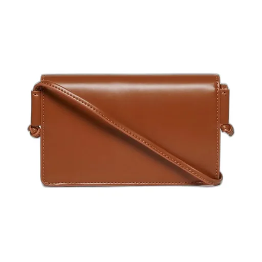 Marni Kids Logo Printed Foldover Top Shoulder Bag