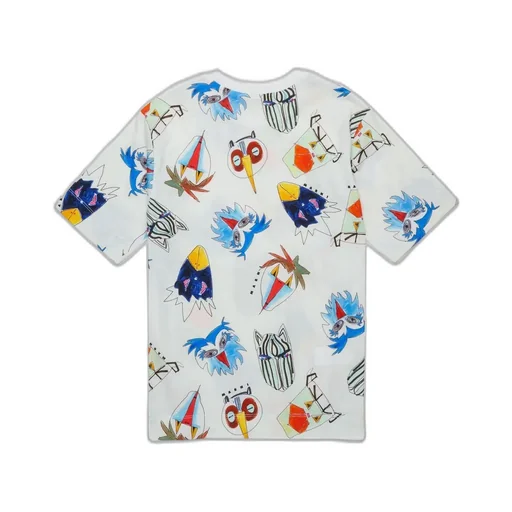 Marni Kids Jungle Graphic Printed Crewneck T-Shirt