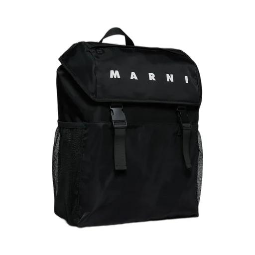 Marni Kids Logo Printed Backpack