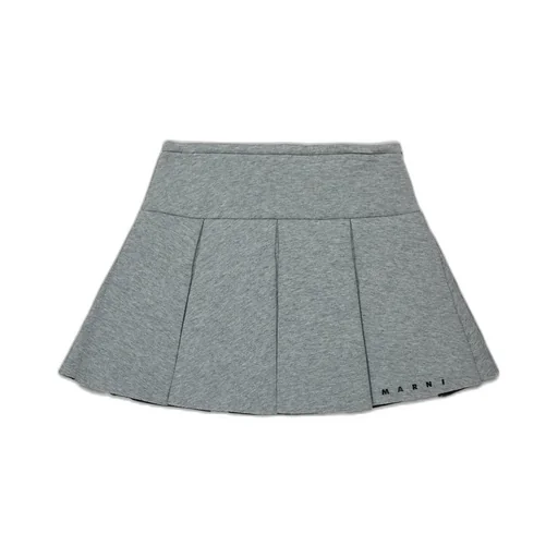Marni Kids Pleated Mini Skirt