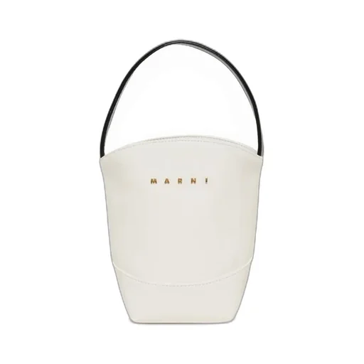 Marni Kids Logo Plaque Bucket Bag
