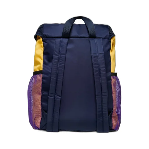 Marni Kids Colour-Block Foldover Top Backpack