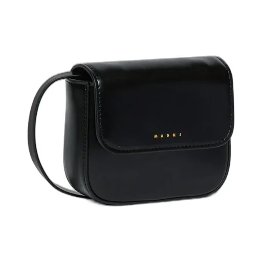 Marni Kids Logo Embossed Punk Bag