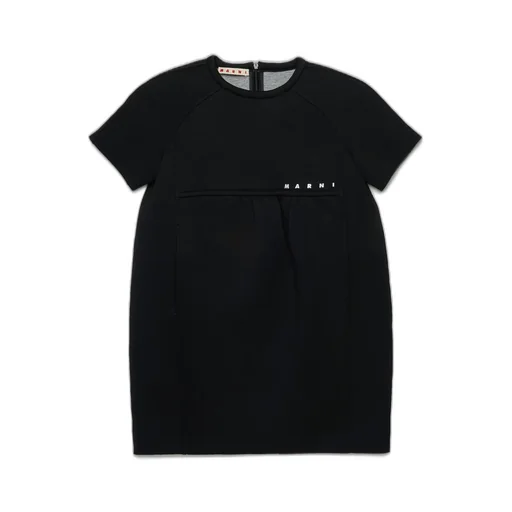 Marni Kids Short-Sleeved Crewneck Dress