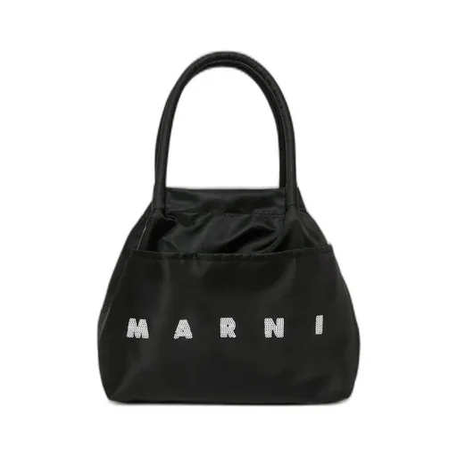 Marni Kids Logo Detailed Shoulder Bag