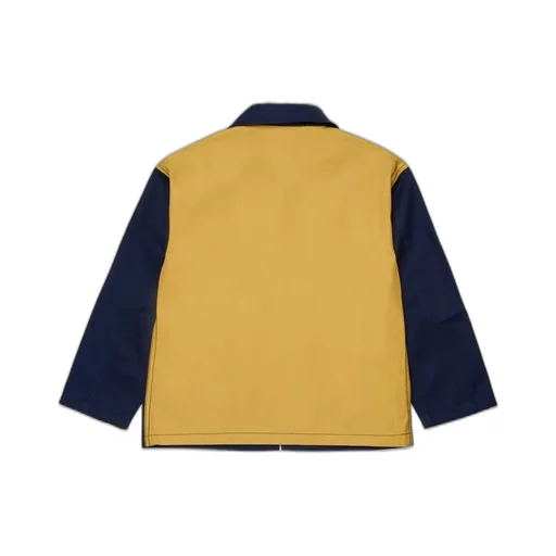 Marni Kids Logo Embroidered Two-Tone Zipped Jacket