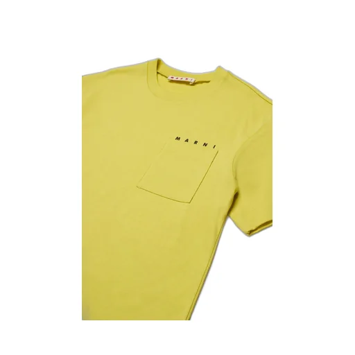Marni Kids Logo Printed Crewneck T-Shirt
