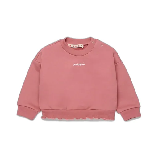 Marni Kids Long-Sleeved Crewneck Sweatshirt