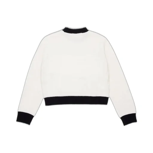 Marni Kids Logo Intarsia Knitted Jumper