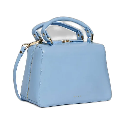 Marni Kids Logo Embossed School Bag