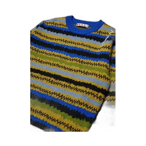 Marni Kids Striped Knitted Jumper