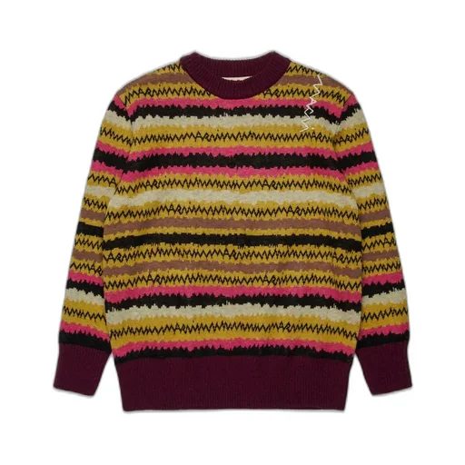 Marni Kids Striped Knit Jumper