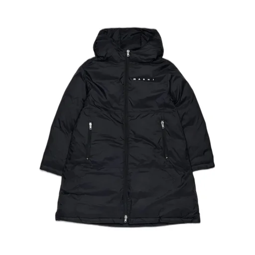 Marni Kids Padded Hooded Long Coat