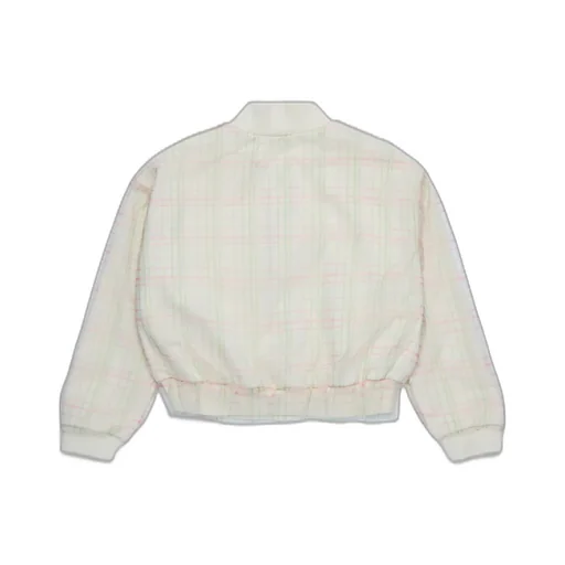 Marni Kids Checked Bomber Sweatshirt
