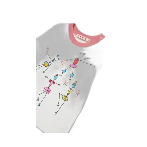 Marni Kids Graphic Printed T-Shirt