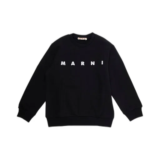 Marni Kids Logo Crewneck Sweater