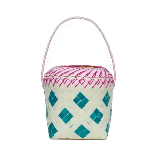 Marni Kids Interwoven Beach Party Bag