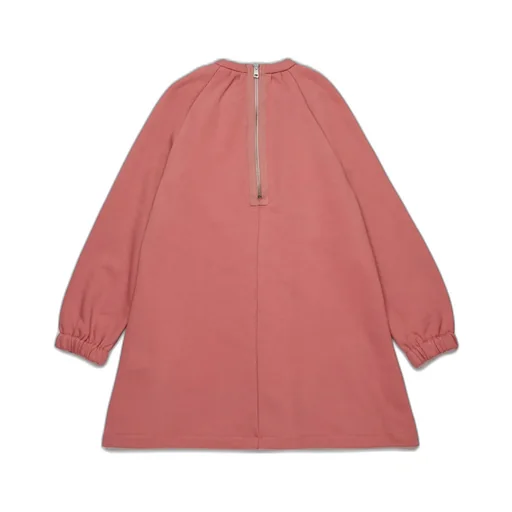 Marni Kids Long-Sleeved Fleece Mini Dress