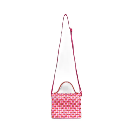 Marni Kids Joy Macro Foldover Top Shoulder Bag