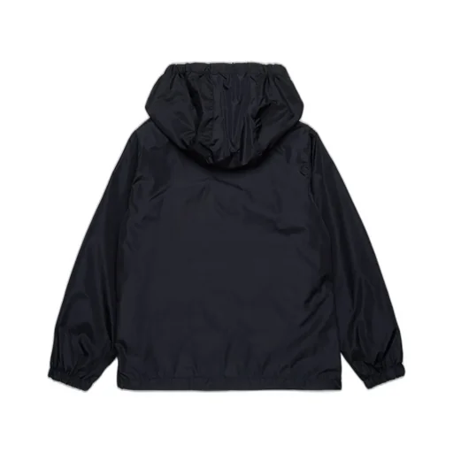 Marni Kids Logo Printed Hooded Windbreaker Jacket