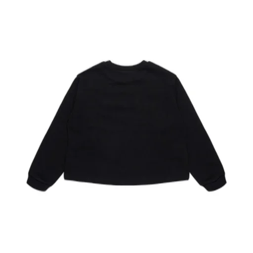 Marni Kids Rhinestone-Logo Crewneck Sweatshirt