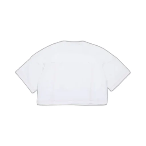 Marni Kids Logo Printed Cropped T-Shirt