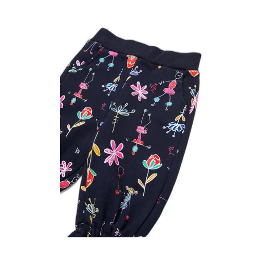 Marni Kids Allover Floral Printed Pants