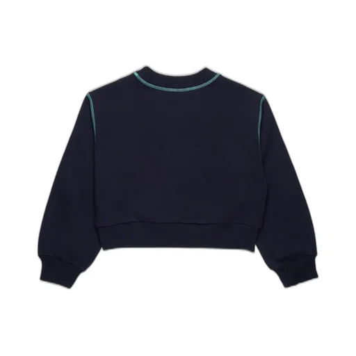Marni Kids Logo Detailed Crewneck Sweatshirt