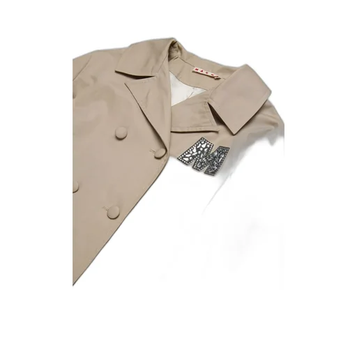 Marni Kids Double-Breasted Trench Coat