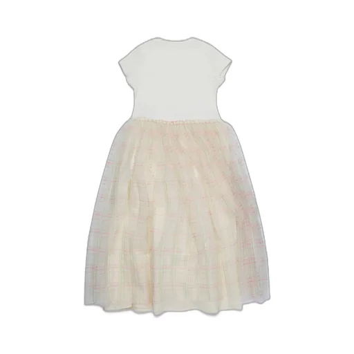 Marni Kids Logo Embroidered Short-Sleeved Dress