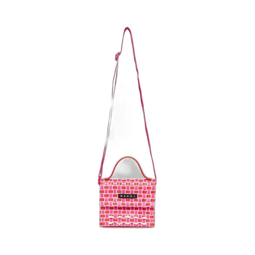 Marni Kids Joy Macro Foldover Top Shoulder Bag