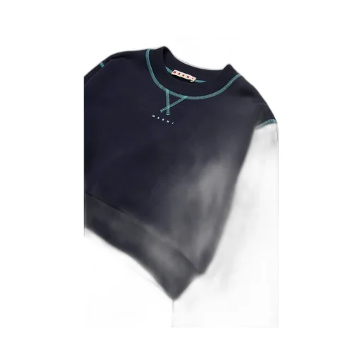 Marni Kids Logo Detailed Crewneck Sweatshirt