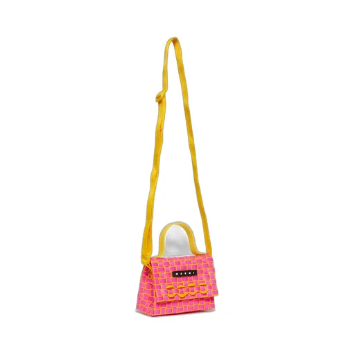 Marni Kids Joy Micro Foldover Top Shoulder Bag