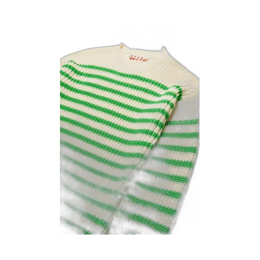 Marni Kids Striped Knit Jumper