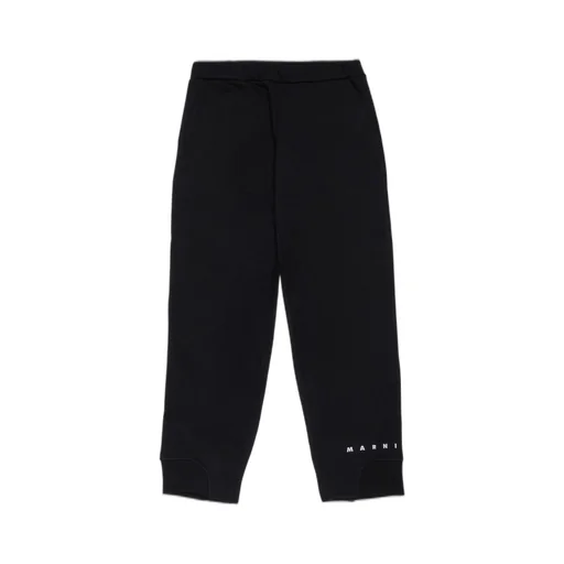 Marni Kids Logo Detailed Track Pants